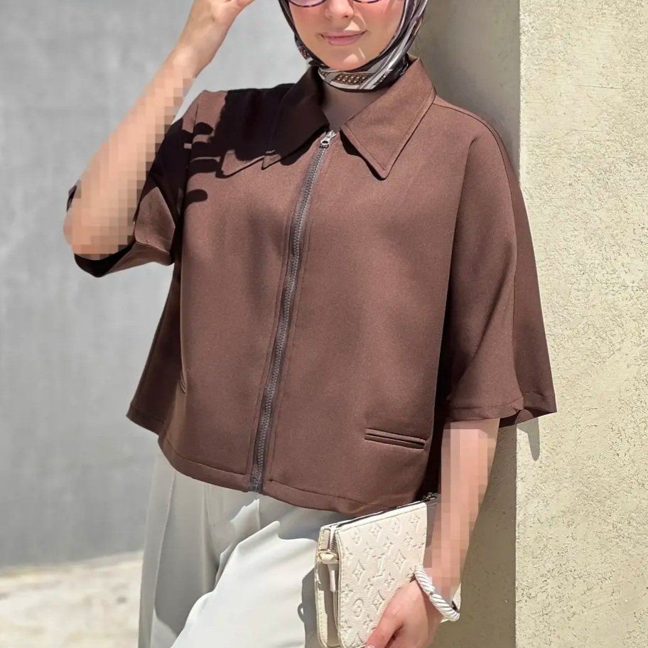 کت بامبر مازراتی قهوه ای 
