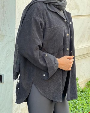 مانتو مخمل کبریتی کد 0900
