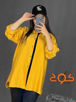 شومیز مانتویی بابوس کد4554
