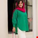 شومیز لینن سبز 