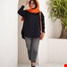 شومیز لینن مشکی 