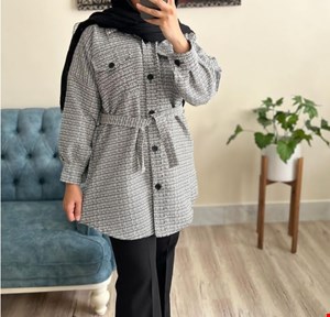 مانتو پاییزه سایزبزرگ کد018