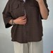 شومیز کادنزا قهوه ای تیره